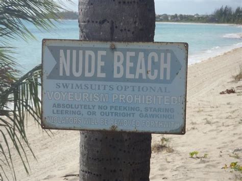 bahamas nude beach|Topless or nude